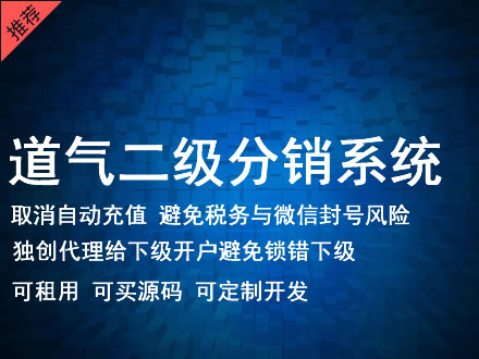 阿里地区道气二级分销系统 分销系统租用 微商分销系统 直销系统